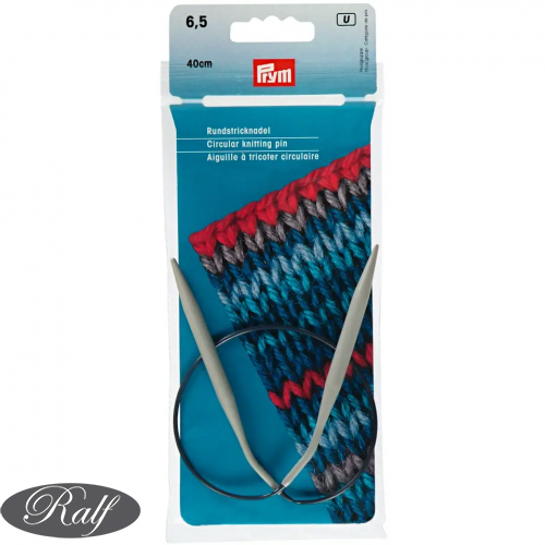 Andrele circulare aluminiu, 40 cm - 6,50 mm - Prym 211372